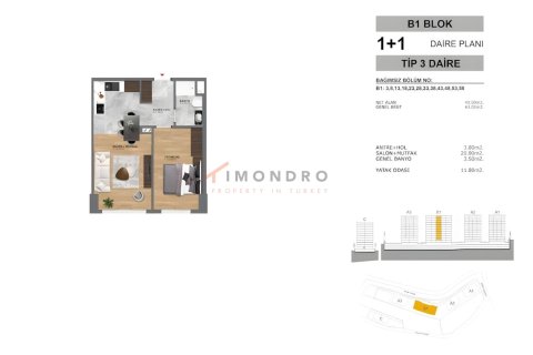 Apartment for sale in Eyup, Istanbul, Turkey, 2 bedrooms, 96m2, No. 151614 – photo 21