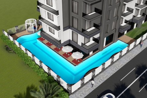 1+1 Lejlighed  i Alanya, Antalya, Tyrkiet Nr. 114455 - 9