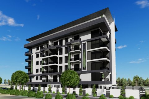 1+1 Lejlighed  i Alanya, Antalya, Tyrkiet Nr. 114455 - 4