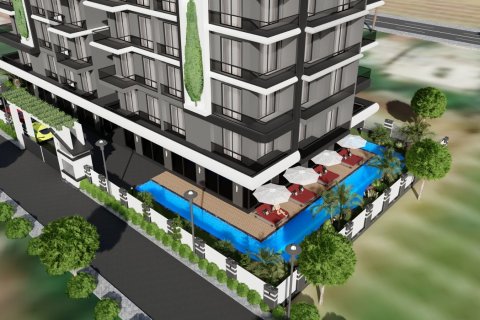 1+1 Lejlighed  i Alanya, Antalya, Tyrkiet Nr. 114455 - 6