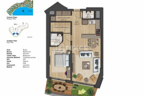 2+1 Lägenhet i istanbul, Turkiet Nr. 44844 - 4