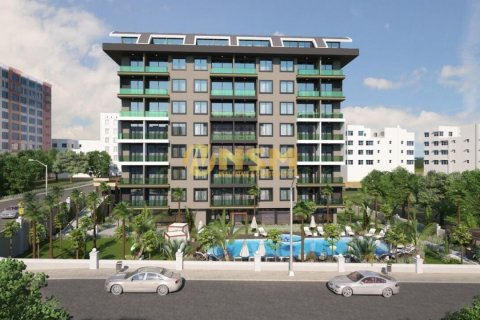 1+1 Lägenhet  i Alanya, Antalya, Turkiet Nr. 141553