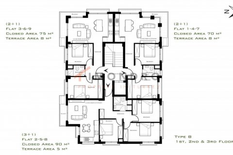Daire 2+1 Girne, №152506 - 27