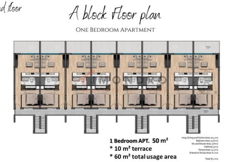 Apartment for sale in Tatlisu, Famagusta, Northern Cyprus, studio, 43m2, No. 152542 – photo 18