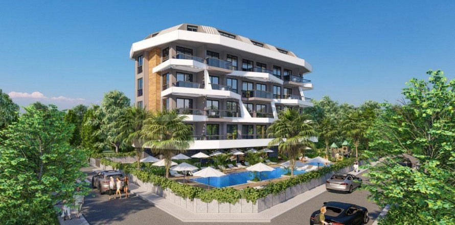 Lägenhet i Oba, Antalya, Turkiet Nr. 146014