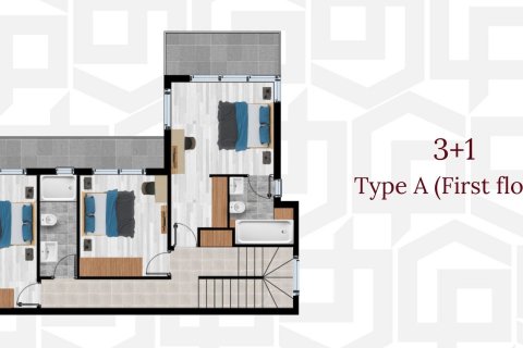 Villa for sale  in Famagusta, Northern Cyprus, 204m2, No. 211180 – photo 24