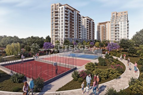 Продажа квартиры в Бююкчекмедже, Стамбуле, Турция 1+1, 69м2, №150098 – фото 5