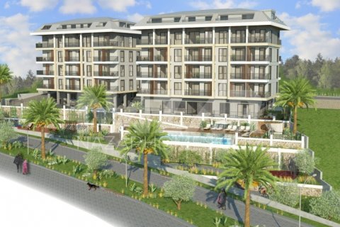 Квартира  1+1 в Оба, Анталья, Турция №116692