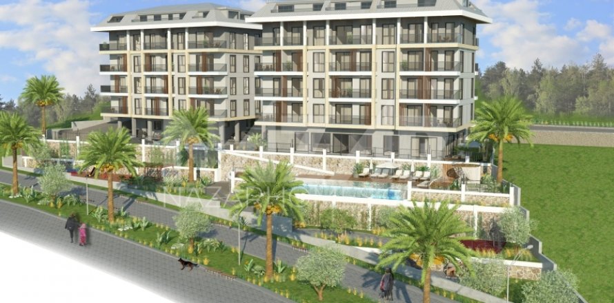 1+1 Apartment in Oba, Antalya, Turkey No. 116692