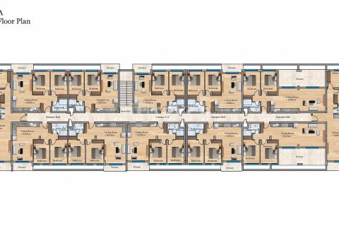 Продажа квартиры в Фамагусте, Северный Кипр 2+1, 90м2, №68084 – фото 6