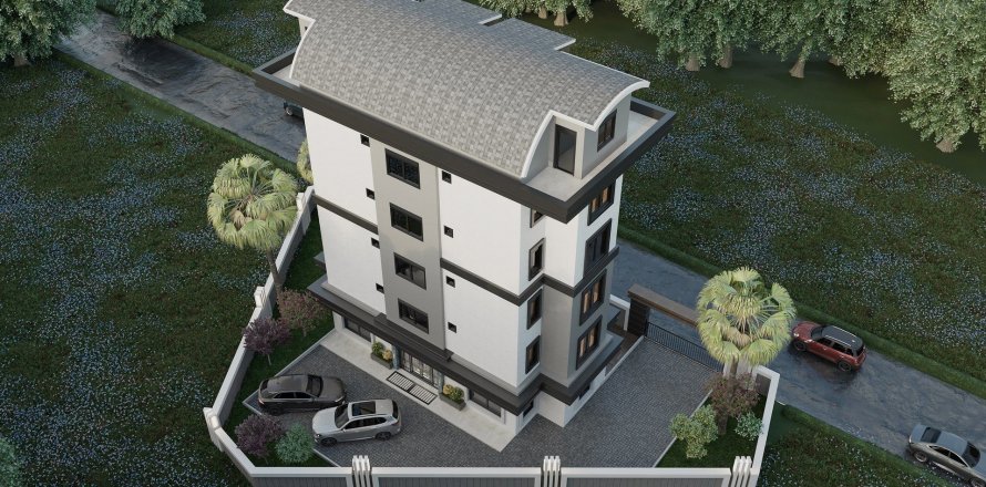 2+1 Lägenhet i Oba, Antalya, Turkiet Nr. 139794