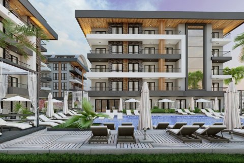 1+1 Lägenhet  i Alanya, Antalya, Turkiet Nr. 133207 - 22