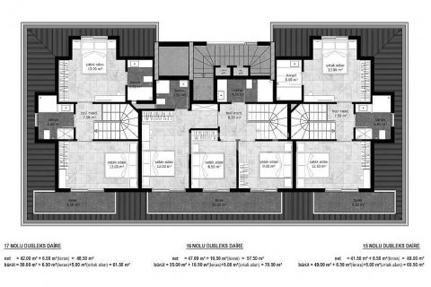 Продажа квартиры в Аланье, Анталье, Турция 2+1, 71м2, №189312 – фото 4