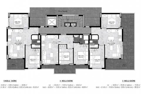 Продажа квартиры в Аланье, Анталье, Турция 2+1, 71м2, №189312 – фото 6
