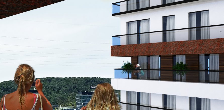 Квартира в Istova Green 1+1, Кягытхане, Стамбул, Турция №190320