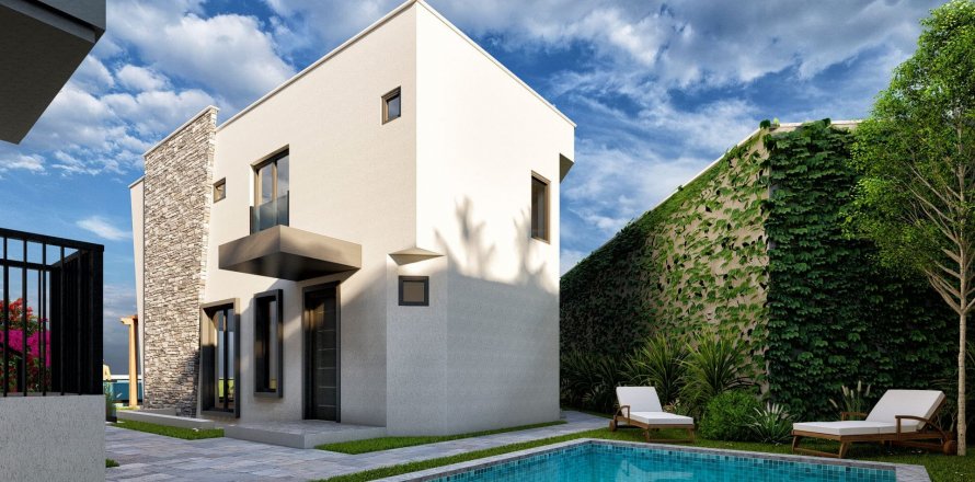 3+1 Villa i Yasam Konaklari, Bodrum, Mugla, Turkiet Nr. 113672