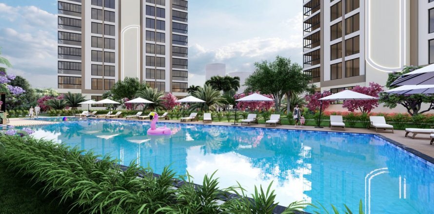 5+1 Lejlighed i Mezitli, Mersin, Tyrkiet Nr. 143281