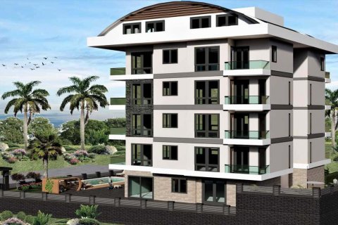 Daire Morganite Residence 1+1, Payallar, Alanya, Antalya, Türkiye №117942