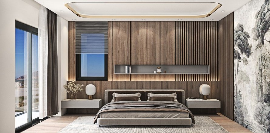 Квартира в Mia Casa Lounge 3+1, Демирташ, Аланья, Анталья, Турция №117937