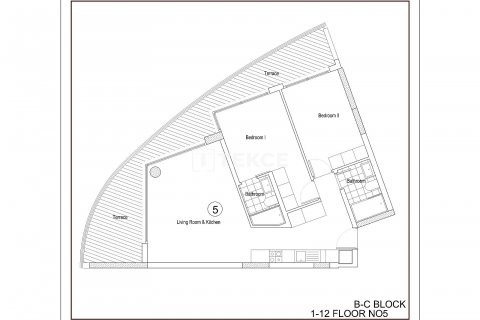 1+1 Wohnung  in Guzelyurt,  Nr. 190122 - 30