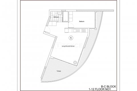 Apartment for sale in Guzelyurt, Northern Cyprus, 2 bedrooms, 104m2, No. 190123 – photo 26