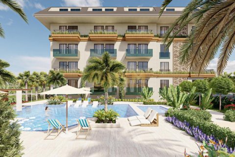 1+1 Wohnung  in Alanya, Antalya, Türkei Nr. 141572