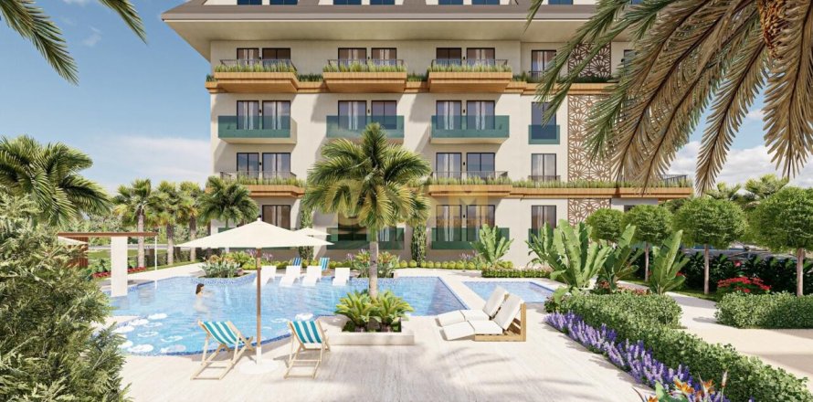 Daire 1+1 Alanya, Antalya, Türkiye №141572