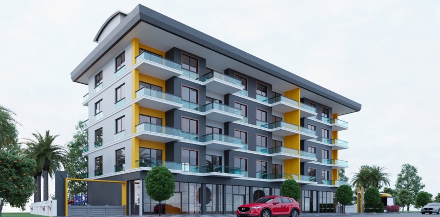 2+1 Lejlighed i Alanya, Antalya, Tyrkiet Nr. 158142