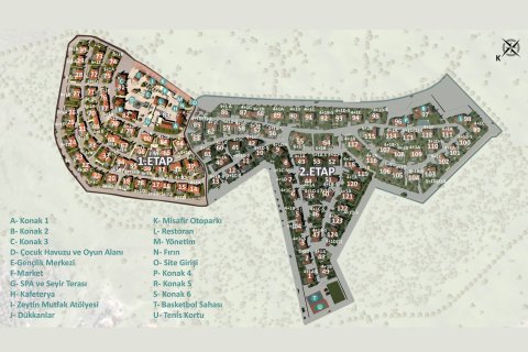 3+1 Villa  i Cesme, Izmir, Tyrkia Nr. 131197 - 11