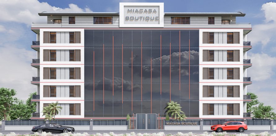 3+1 Takleilighet i Mia Casa Boutique, Mahmutlar, Antalya, Tyrkia Nr. 117923