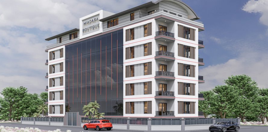 4+1 Takleilighet i Mia Casa Boutique, Mahmutlar, Antalya, Tyrkia Nr. 117922