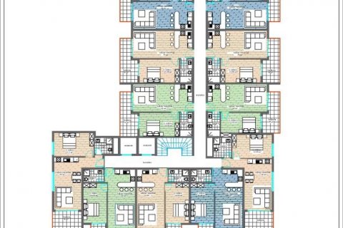 Leilighet i Alanya, Antalya, Tyrkia Nr. 133351 - 11