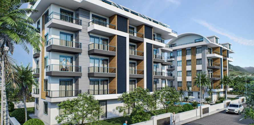 2+1 Leilighet i Oba, Antalya, Tyrkia Nr. 110974