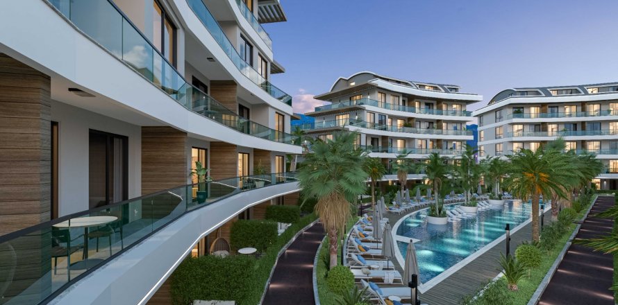2+1 Lejlighed i Alanya, Antalya, Tyrkiet Nr. 156117