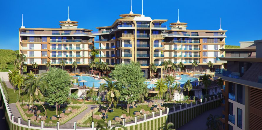 آپارتمان در  Alanya ، ترکیه 56 متر مربع.  شماره 153403