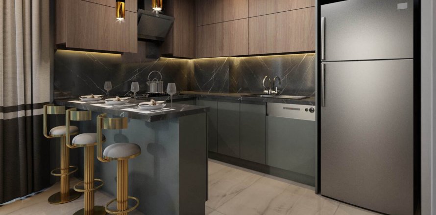 Пентхаус в Dream Homes Alanya (пляж Клеопатры, Турция) 3+1, Аланья, Анталья, Турция №141013