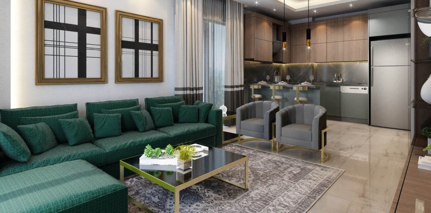 2+1 Lägenhet i Dream Homes Alanya (пляж Клеопатры, Турция), Alanya, Antalya, Turkiet Nr. 141009