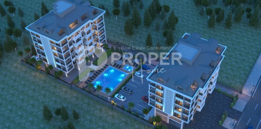 Apartment in Kargicak, Alanya, Antalya, Turkey No. 47702