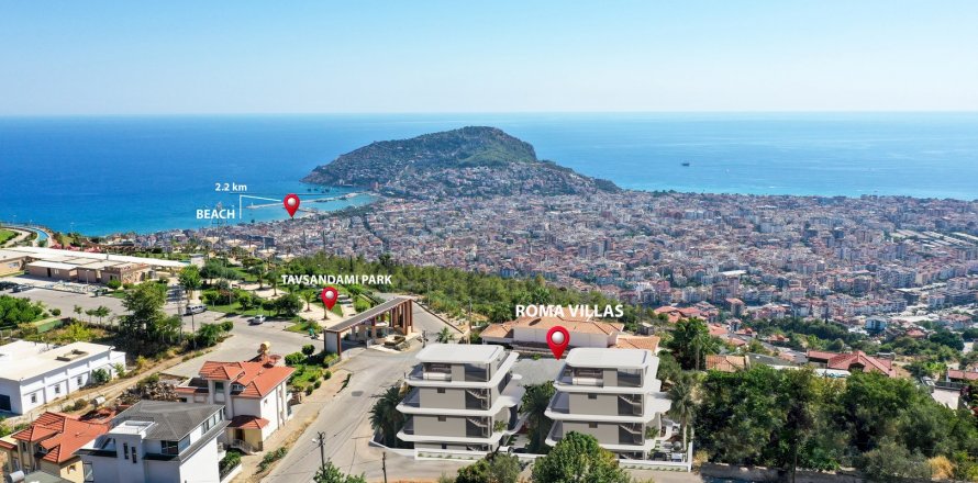 5+1 Wohnung in Alanya, Antalya, Türkei Nr. 115644