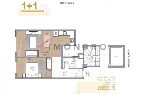 Apartment for sale in Beyoglu, Istanbul, Turkey, 3 bedrooms, 117m2, No. 192602 – photo 8