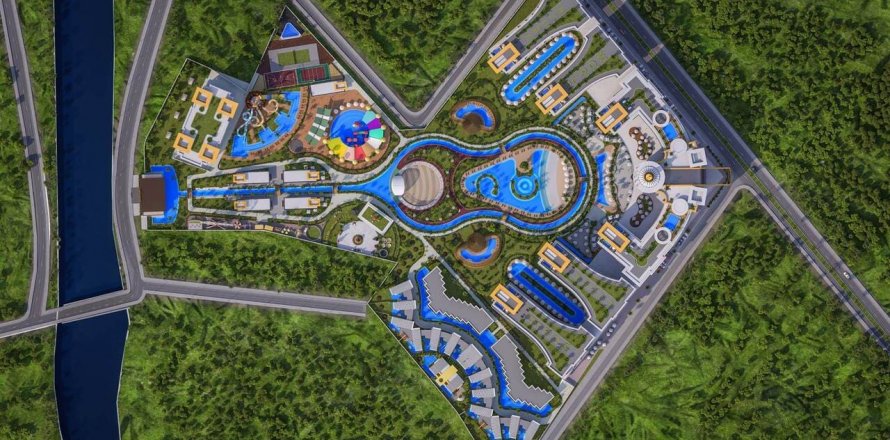 1+1 Leilighet i Alanya, Antalya, Tyrkia Nr. 117896