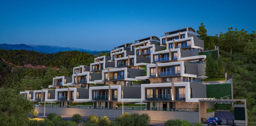 Villa i Alanya, Antalya, Turkiet Nr. 153400