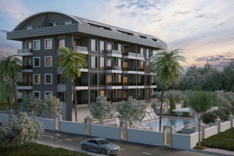 1+1 Lejlighed  i Oba, Antalya, Tyrkiet Nr. 130587