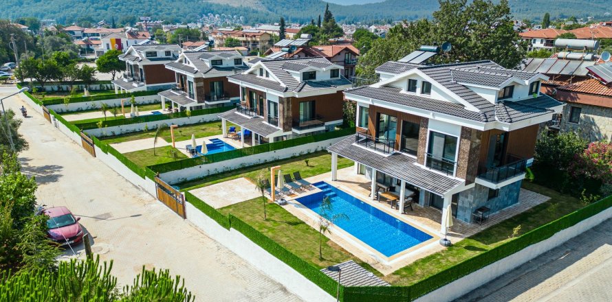 4+1 Villa i Oludeniz, Fethiye, Mugla, Turkiet Nr. 131638
