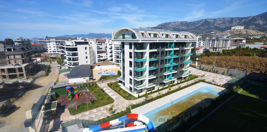 1+1 Lejlighed  i Alanya, Antalya, Tyrkiet Nr. 156802