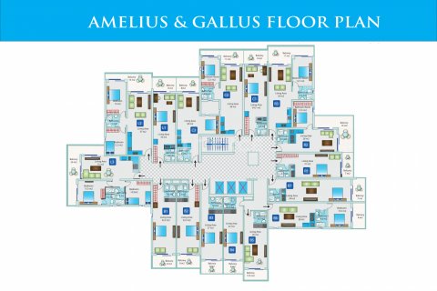 Apartment for sale  in Iskele, Northern Cyprus, studio, 65m2, No. 115289 – photo 10