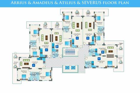Apartment for sale  in Iskele, Northern Cyprus, studio, 65m2, No. 115289 – photo 12