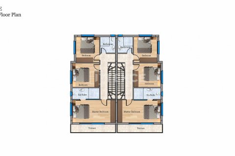 ویلا در Famagusta ، ترکیه 3 خوابه ، 240 متر مربع. شماره 49854 - 5