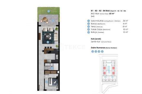 1+1 Lägenhet i Girne, Nr. 150039 - 21