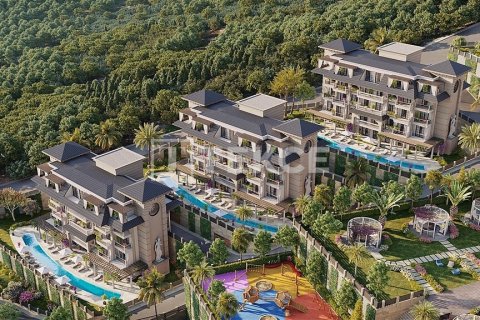 پنت هاس در  Alanya ، ترکیه 2 خوابه ، 100 متر مربع.  شماره 143449 - 5